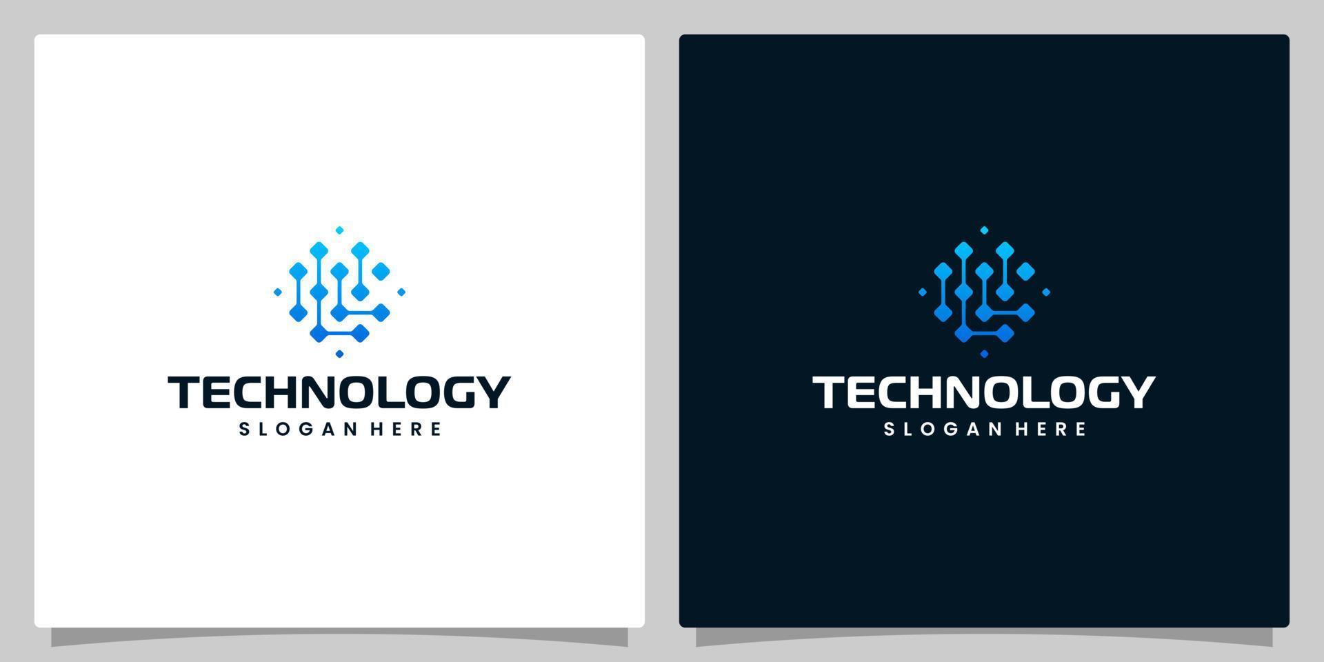 Abstract Digital technology logo design template with initial letter L graphic design illustration. Symbol for tech, internet, system, Artificial Intelligence and computer. vector