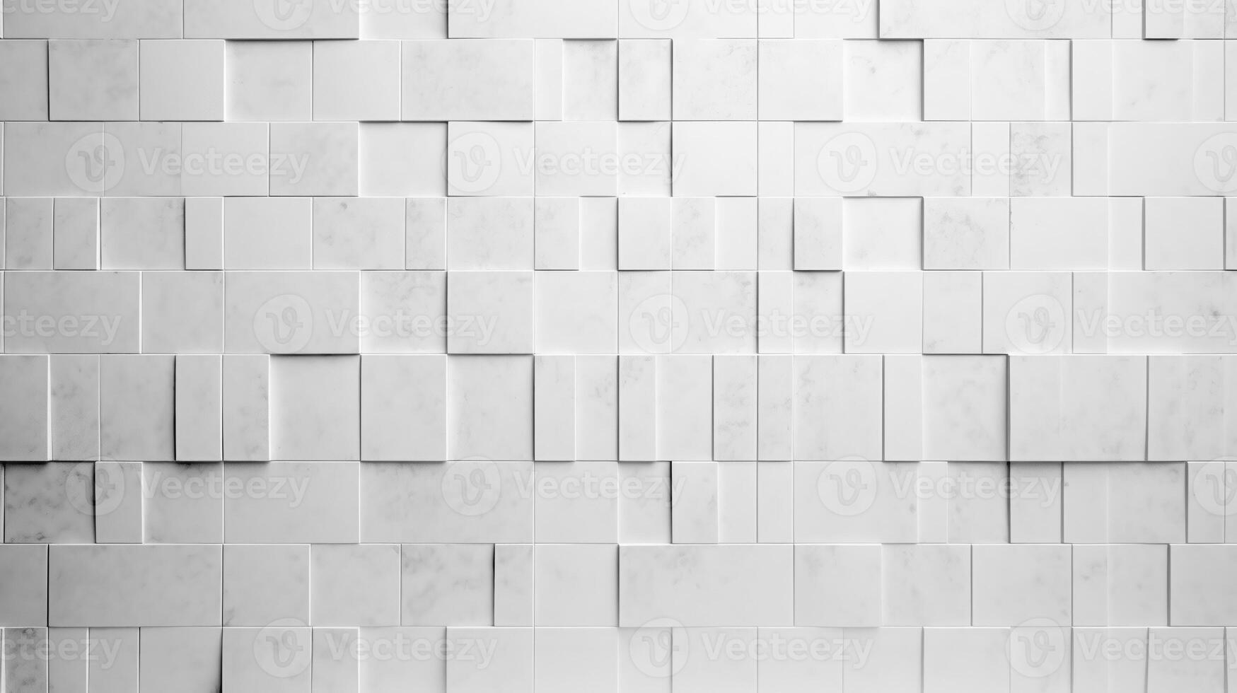 Abstract geometric texture of randomly extruded cube. Realistic 3d squares geometric background. photo