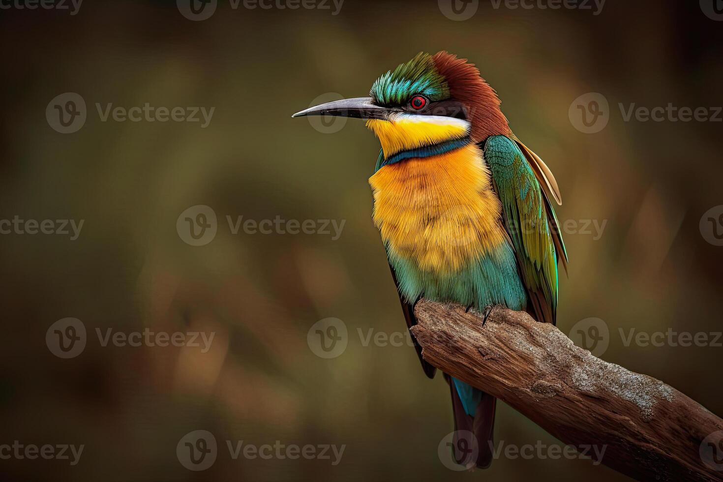 illustration of a bee eater photo
