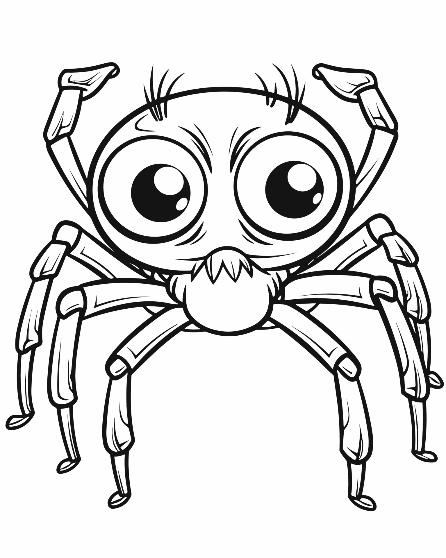 Spider Coloring Page
