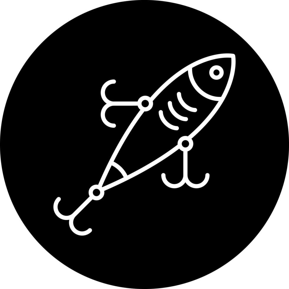 Fishing Lure Vector Icon Style