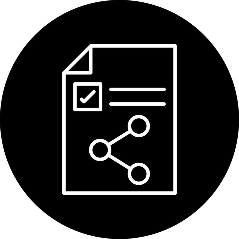Share Files Vector Icon Style