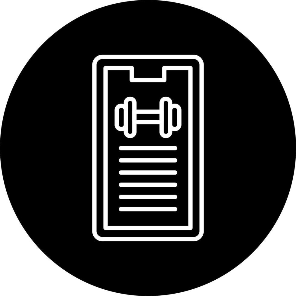workout progress Vector Icon Style