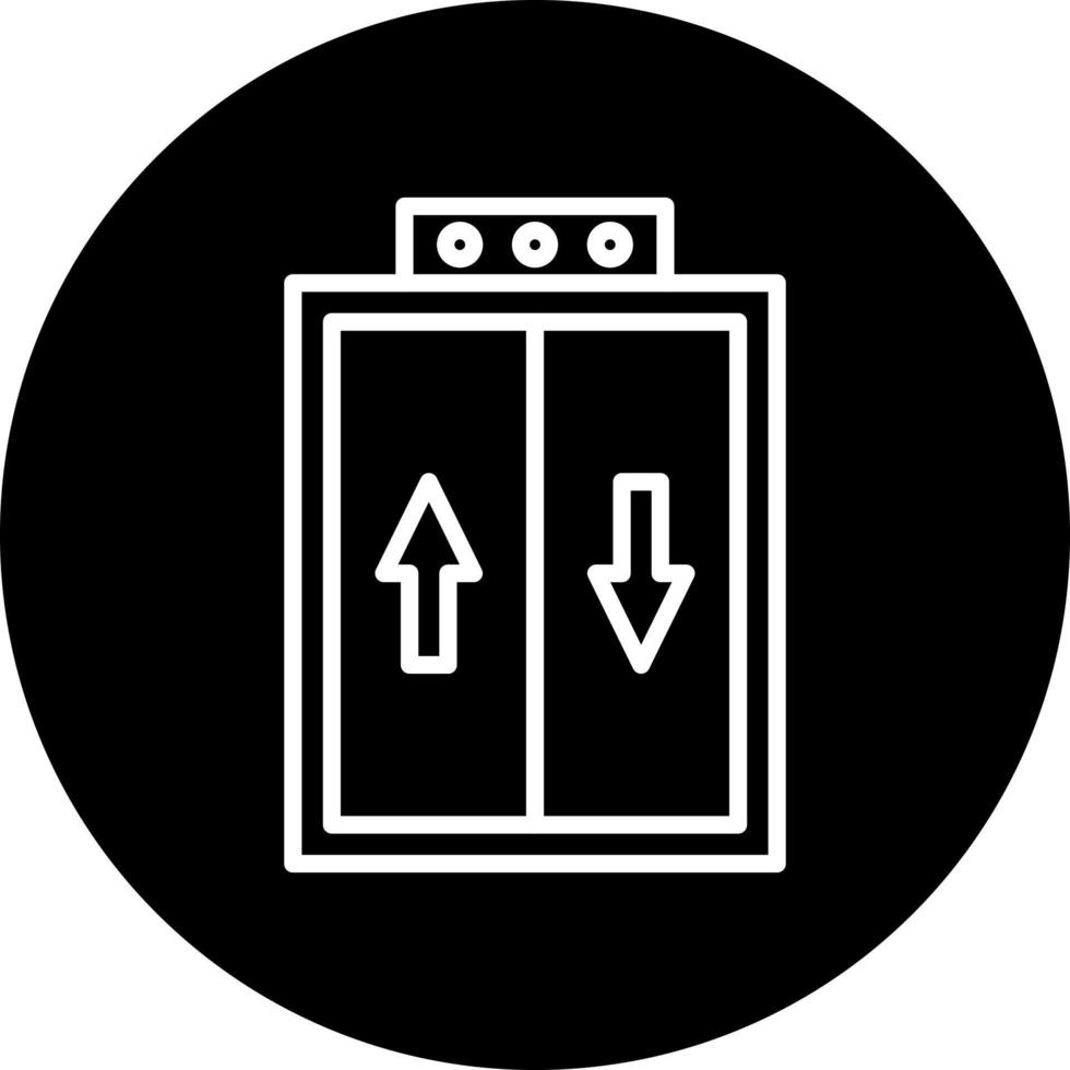 Elevator Vector Icon Style