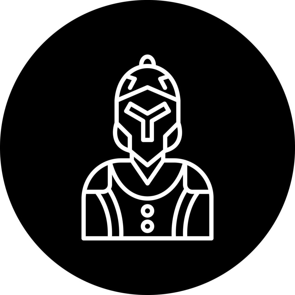 Knight Vector Icon Style