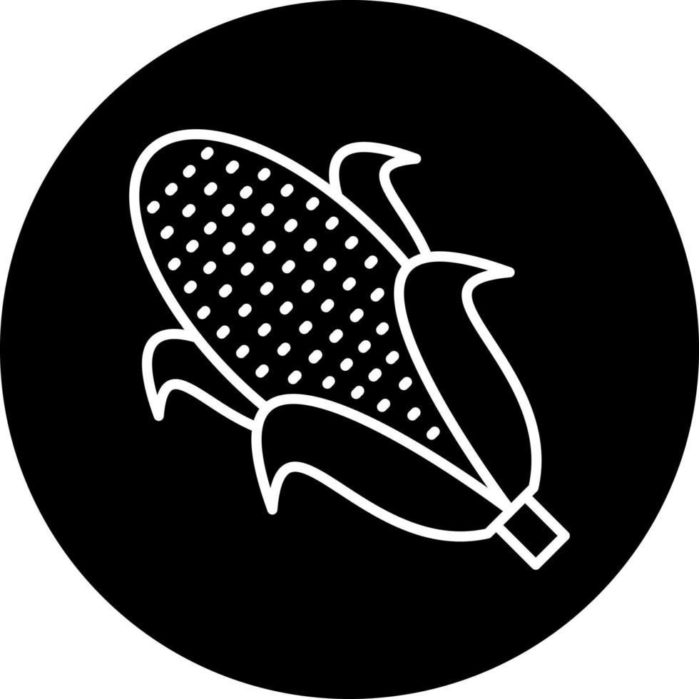 maíz vector icono estilo
