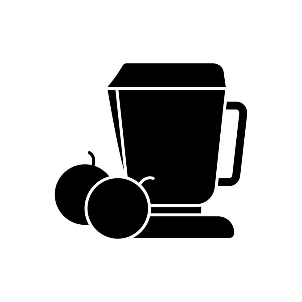 Orange juice vector icon