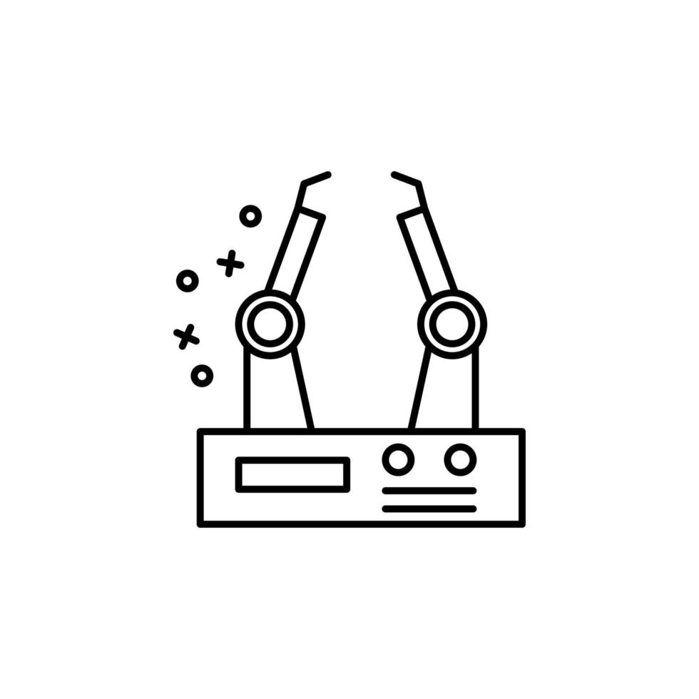 Factory industry machine vector icon