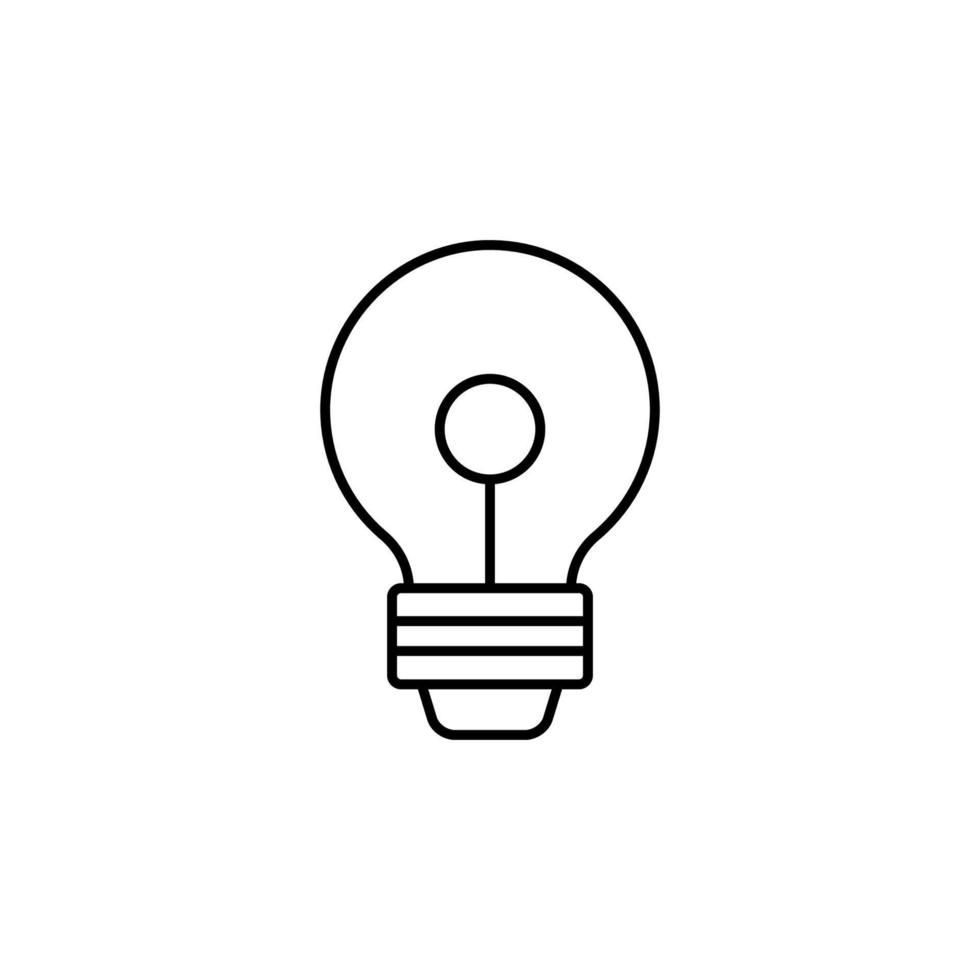 Idea, energy vector icon