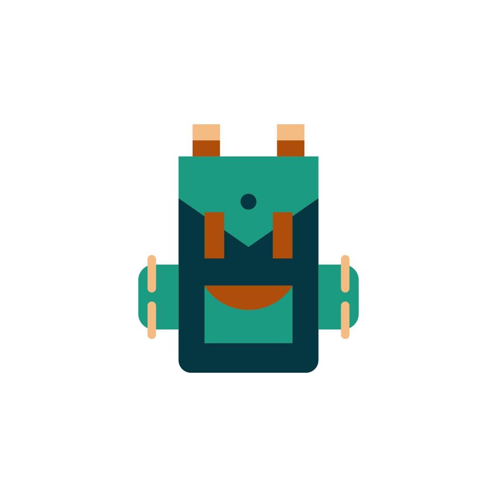 backpack, bag vector icon