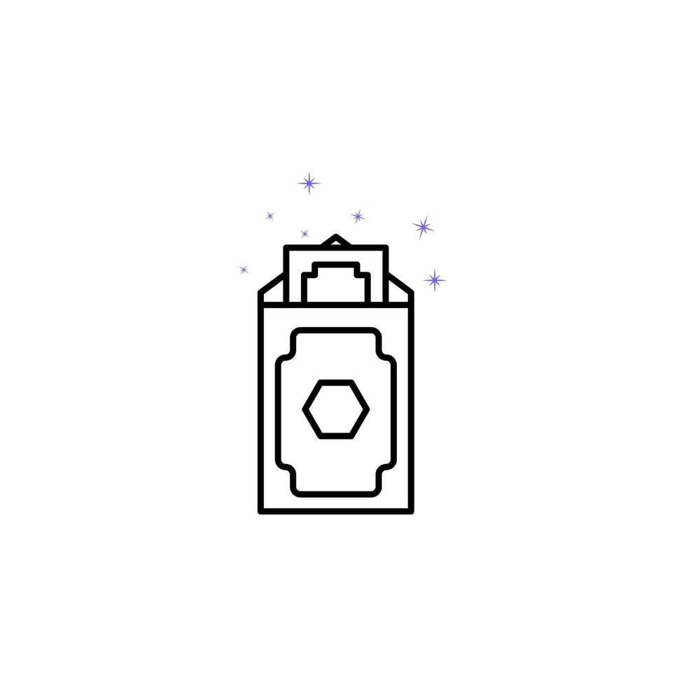 Chinese money, envelope, China culture vector icon