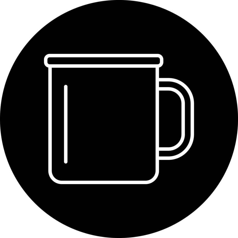 metal mug Vector Icon Style