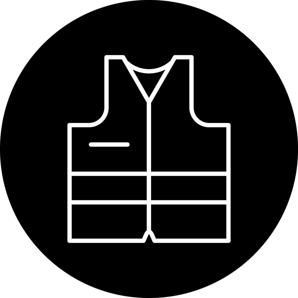 life jacket Vector Icon Style