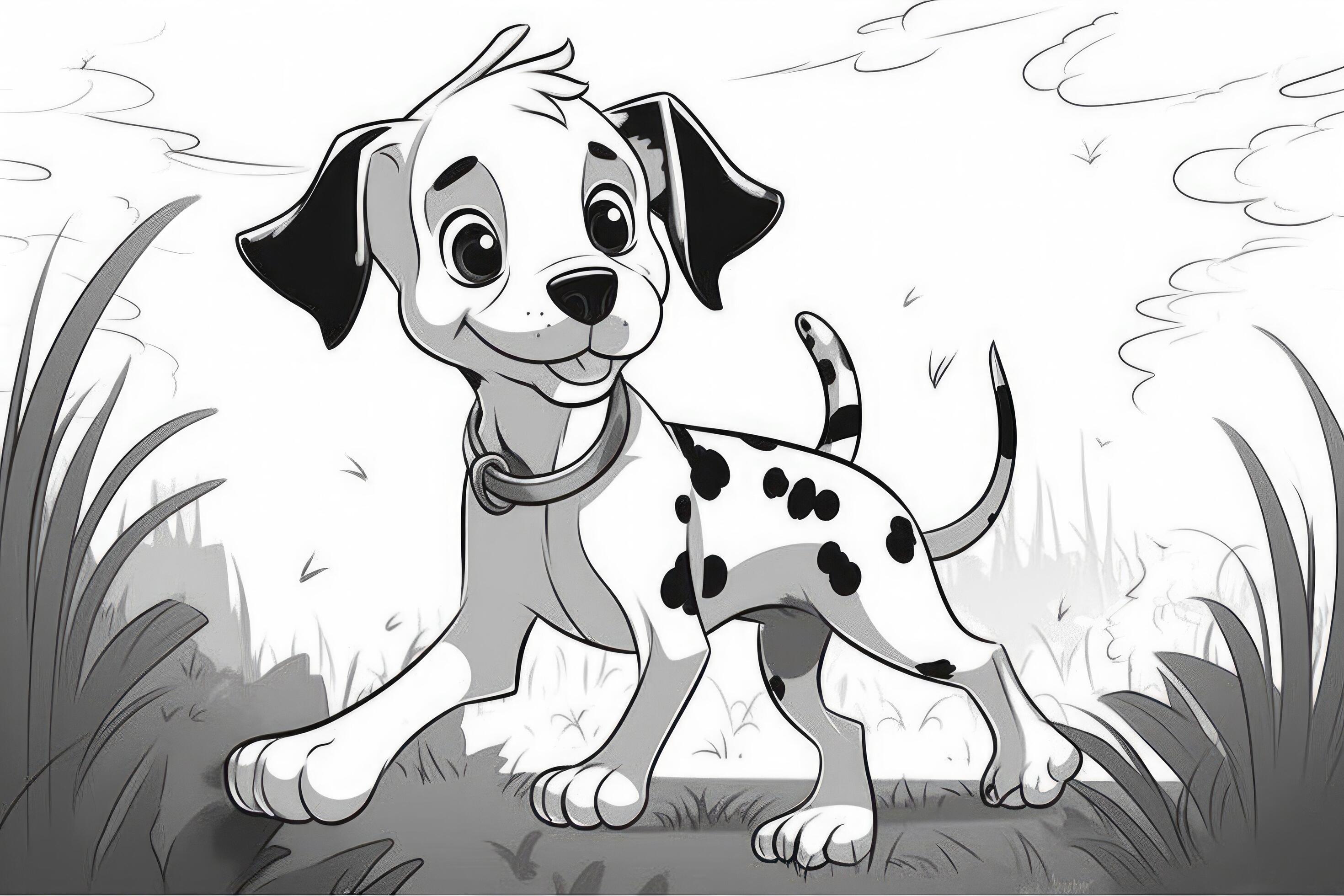 22+ 101 Dalmatians Coloring Page