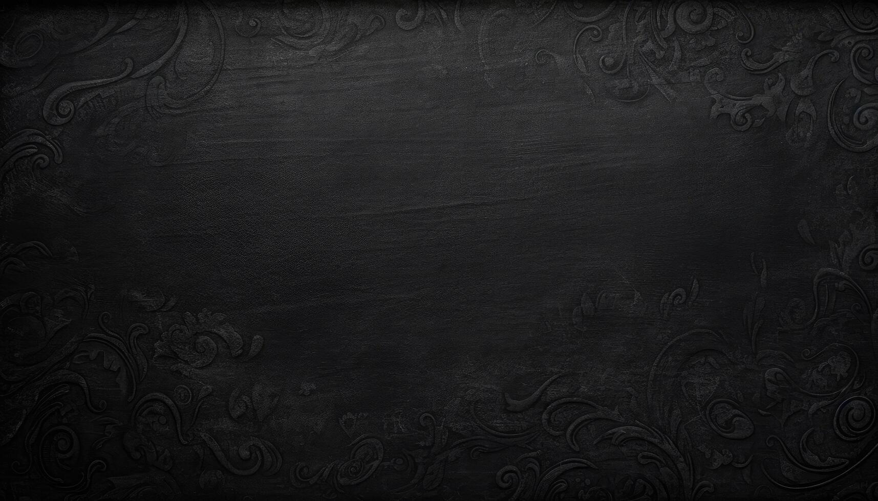 Textured black board background close up background with photo