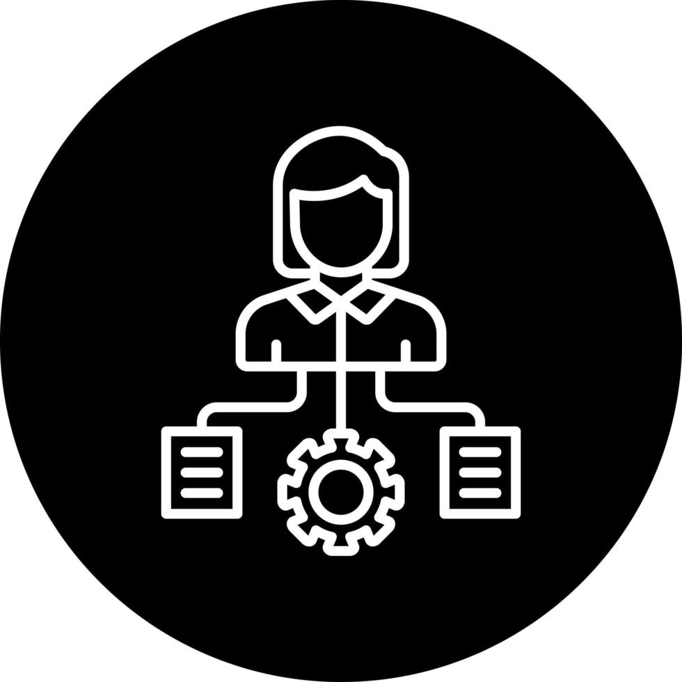 project manager Vector Icon Style