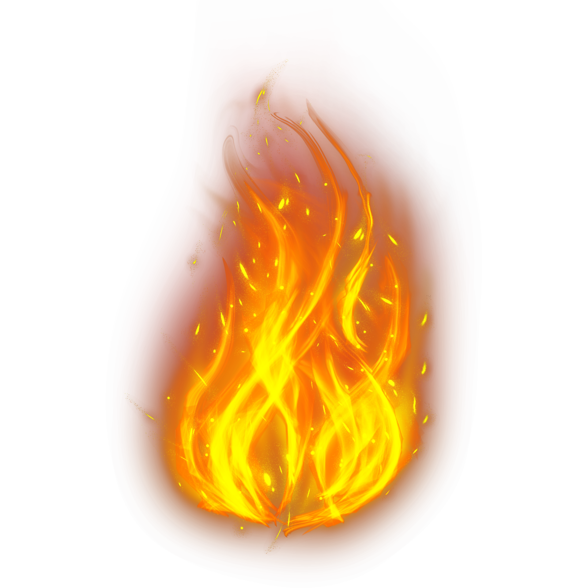 Realistic Burning Fire Flames Burning Hot Sparks Realistic Fire Flame