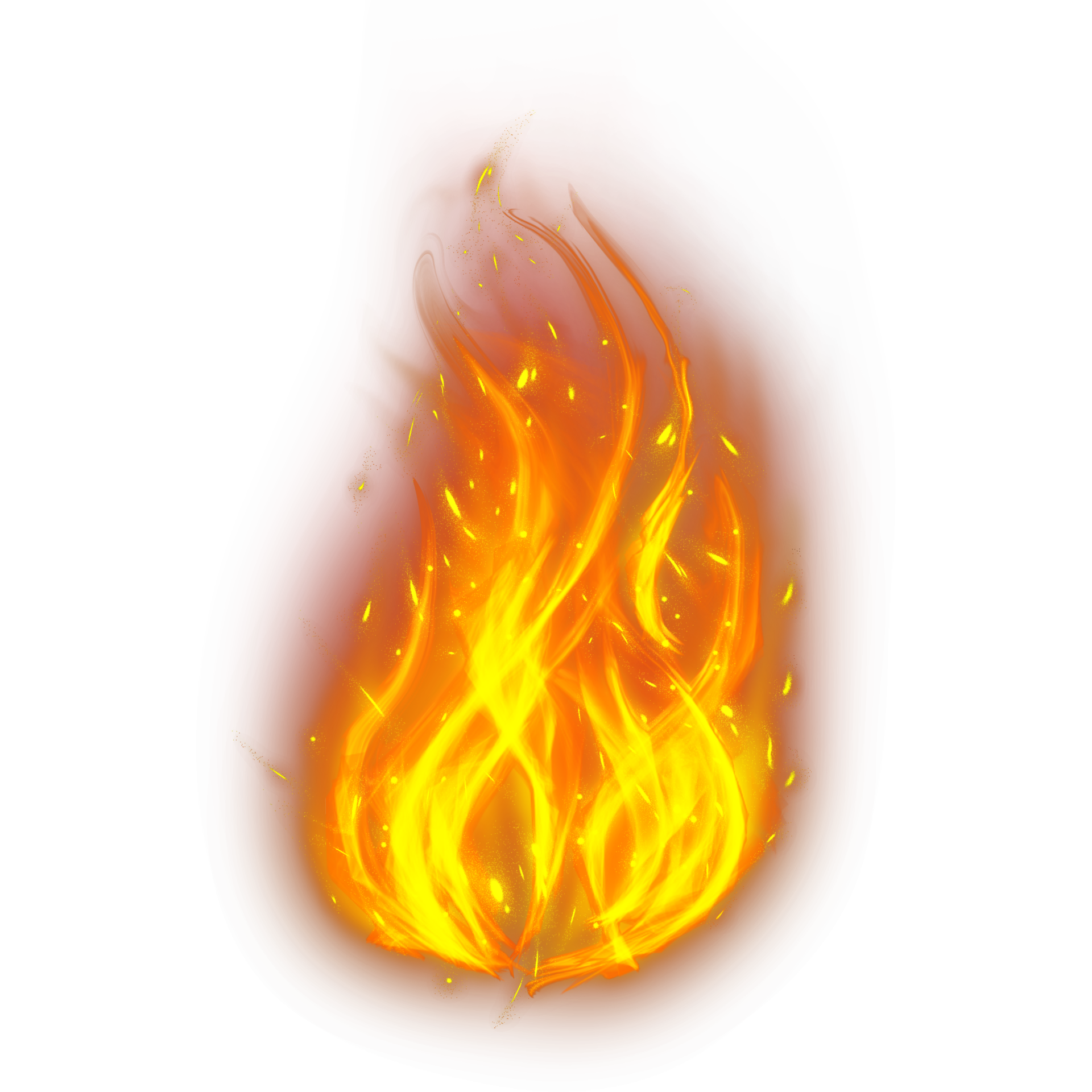 Realistic Fire Png