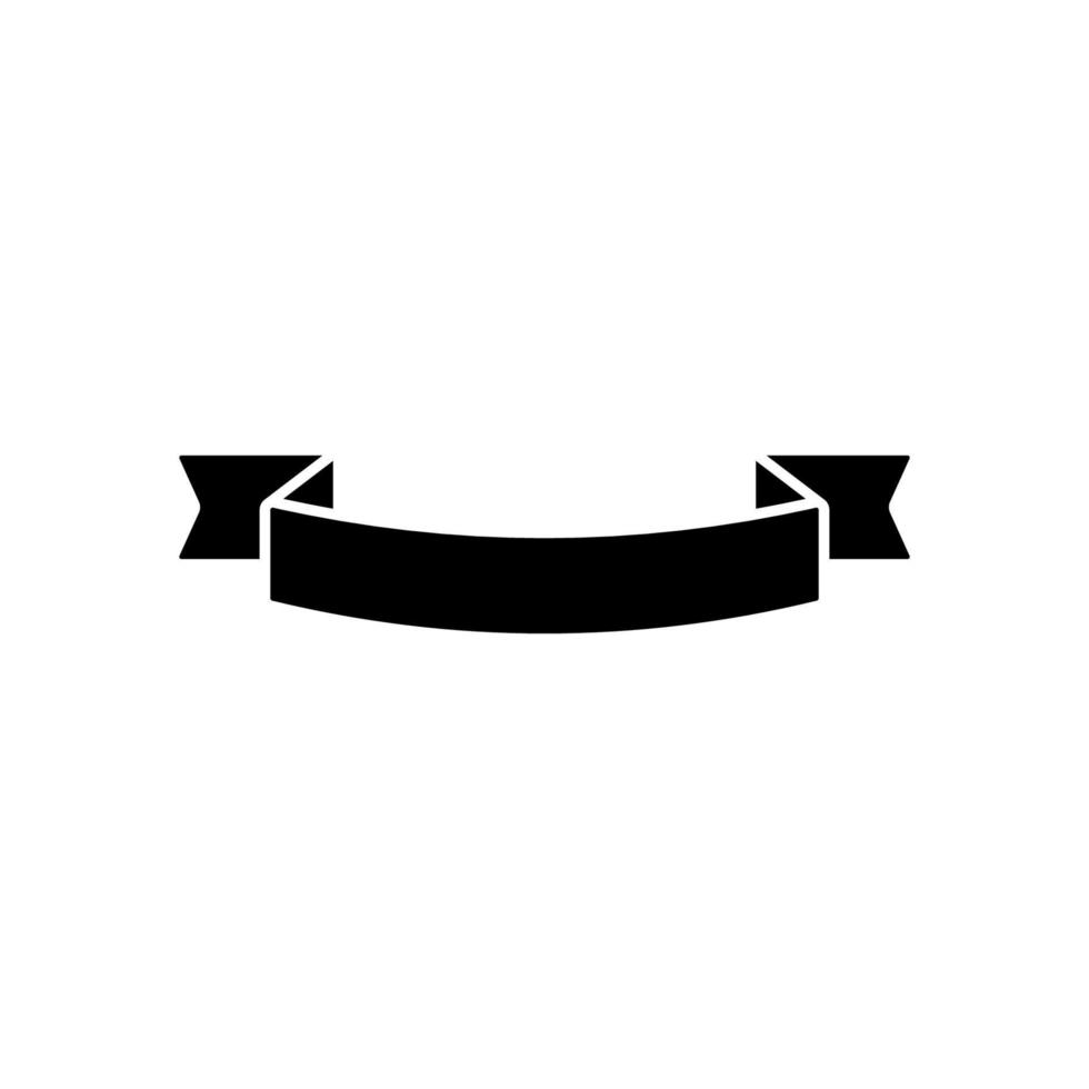 Ribbon vector icon