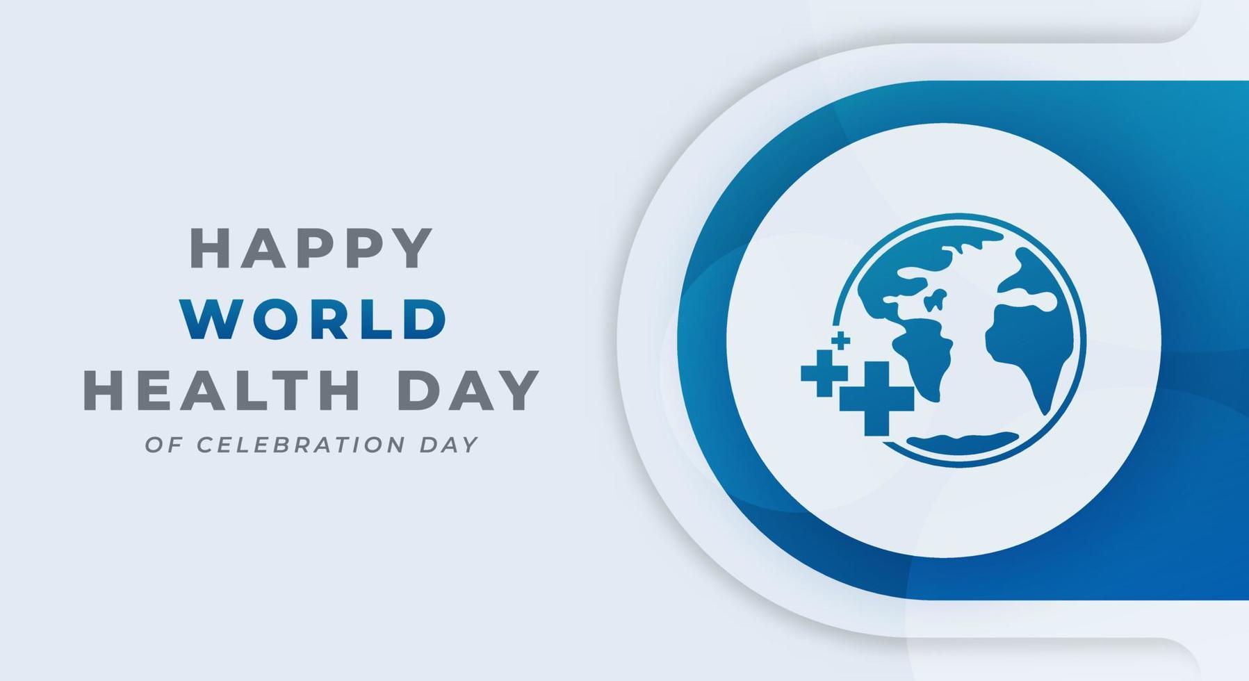 World Health Day Celebration Vector Design Illustration for Background, Poster, Banner, Advertising, Greeting Card