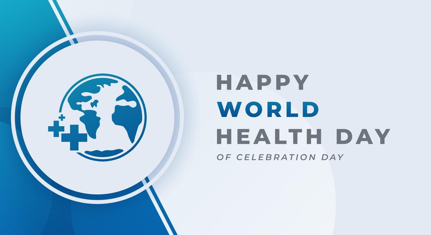 World Health Day Celebration Vector Design Illustration for Background, Poster, Banner, Advertising, Greeting Card