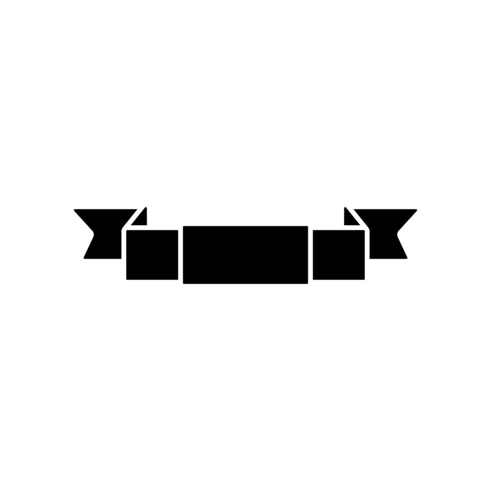 Ribbon vector icon