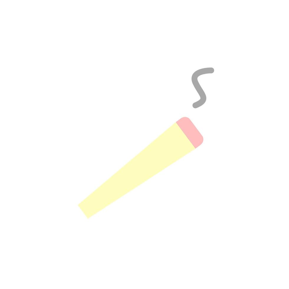 Cigarette, smoke vector icon