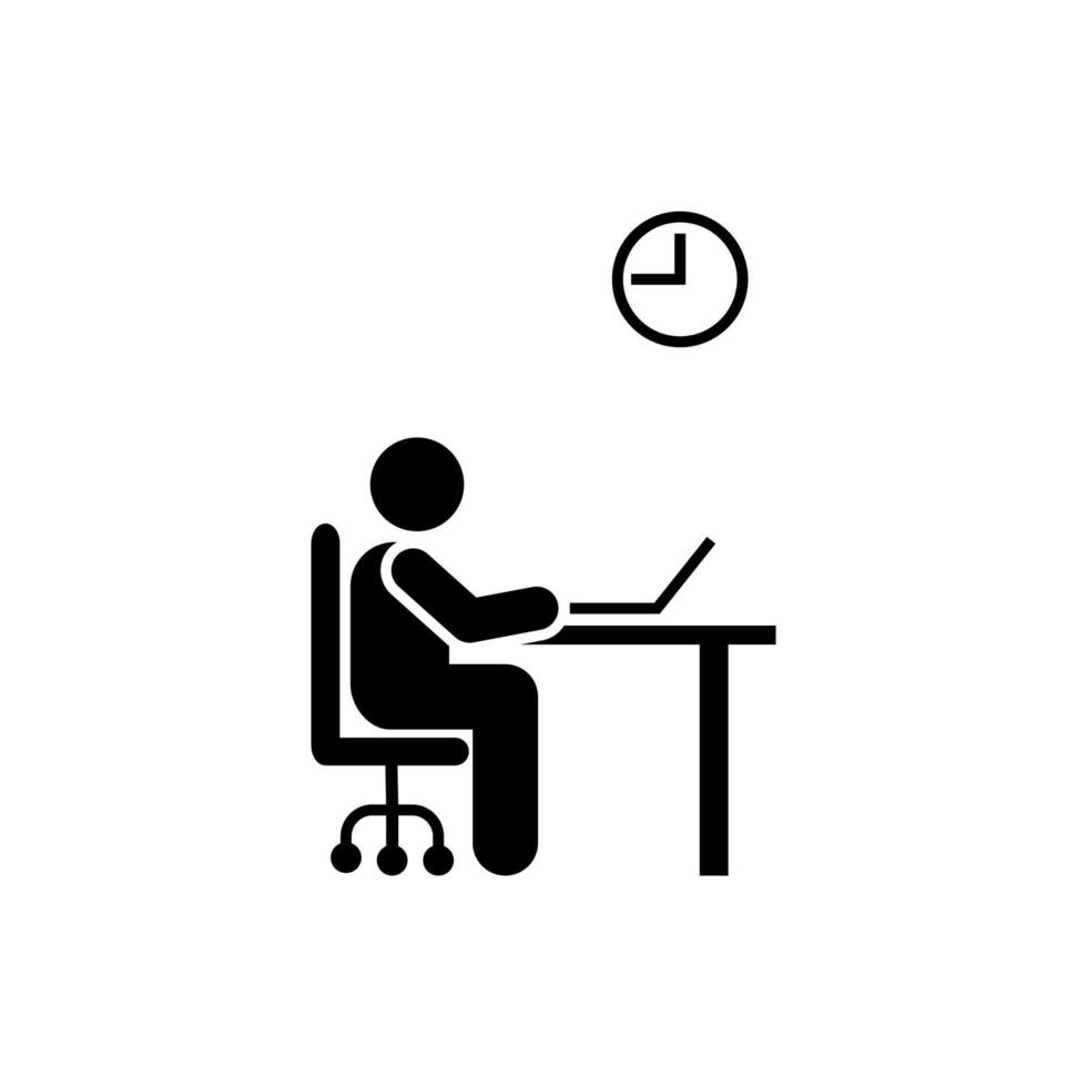 Office, work, job vector icon