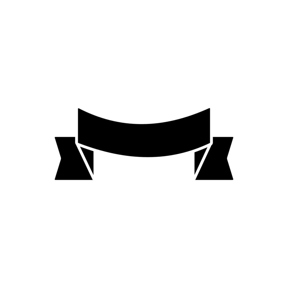 Ribbon vector icon