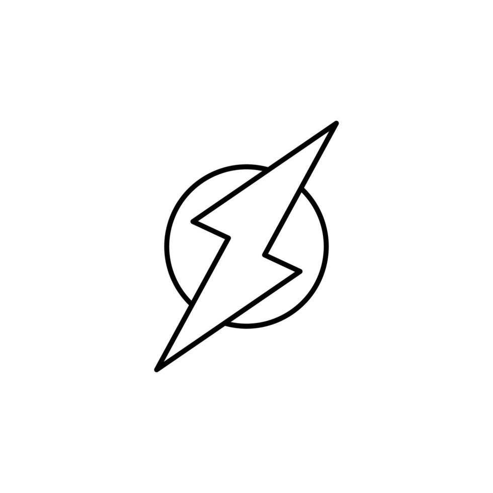 Circle, energy vector icon