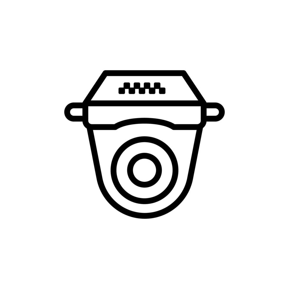 Cctv, camera vector icon