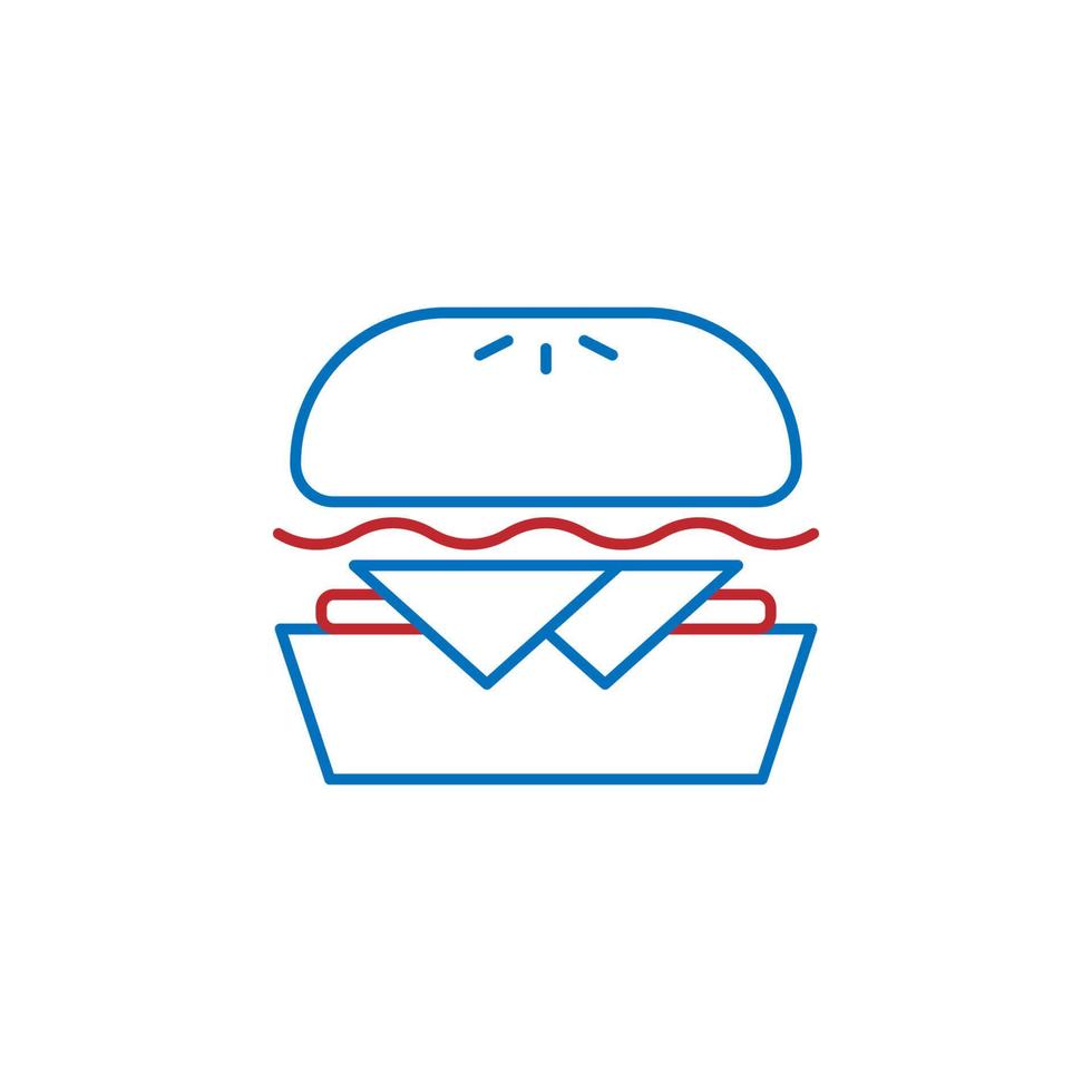 USA, beef vector icon