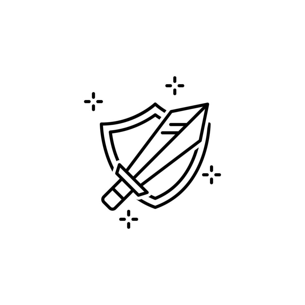 Sword vector icon