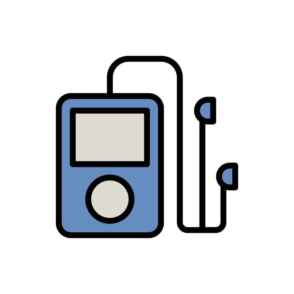 Music player, technology vector icon