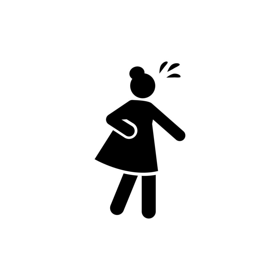 Ache, body, pain vector icon