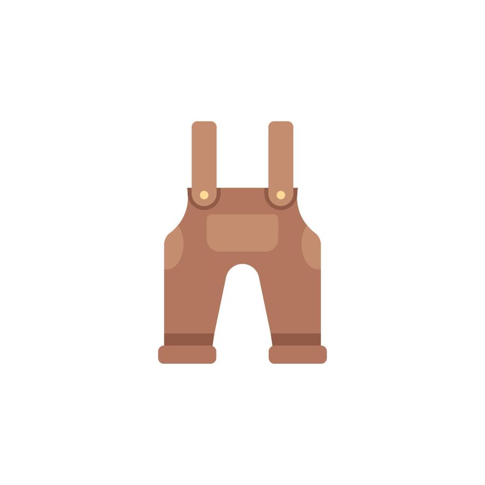 Overall color vector icon