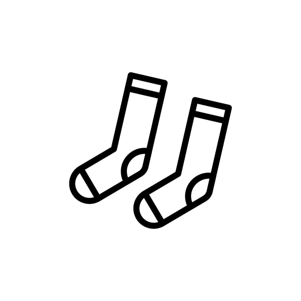 Socks vector icon