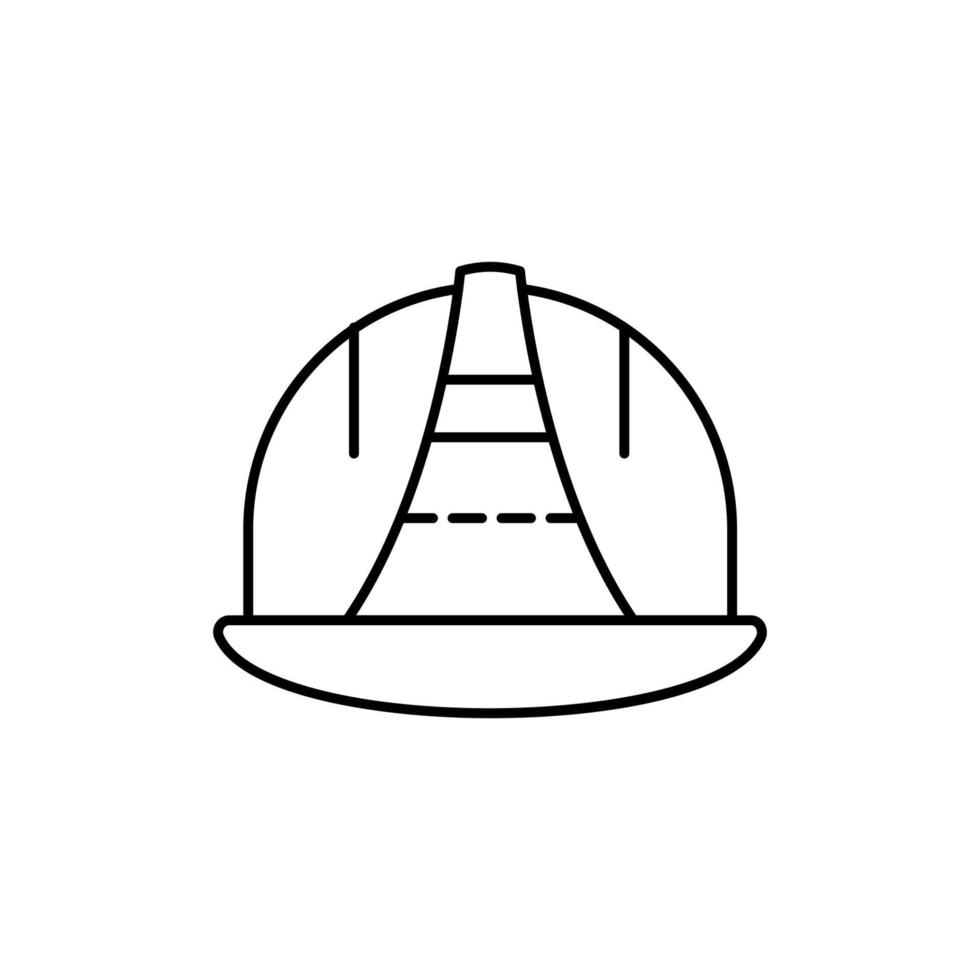 Helmet, safety vector icon