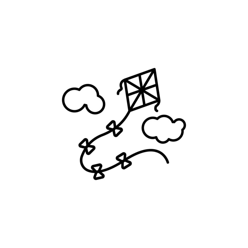 Kite vector icon