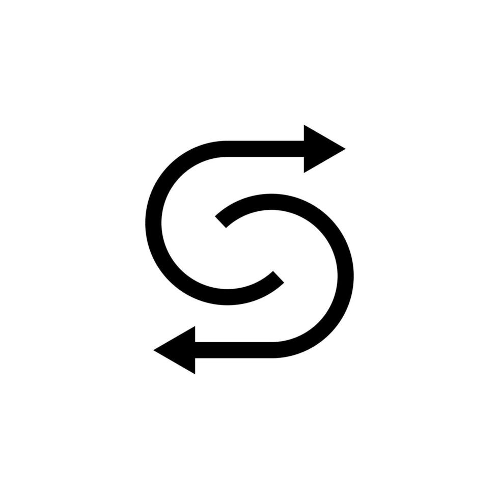 arrow, circle, left, right vector icon
