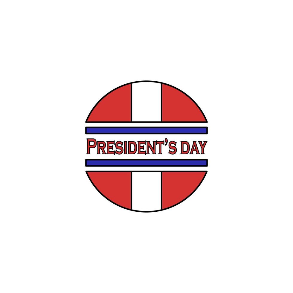 President day vector icon