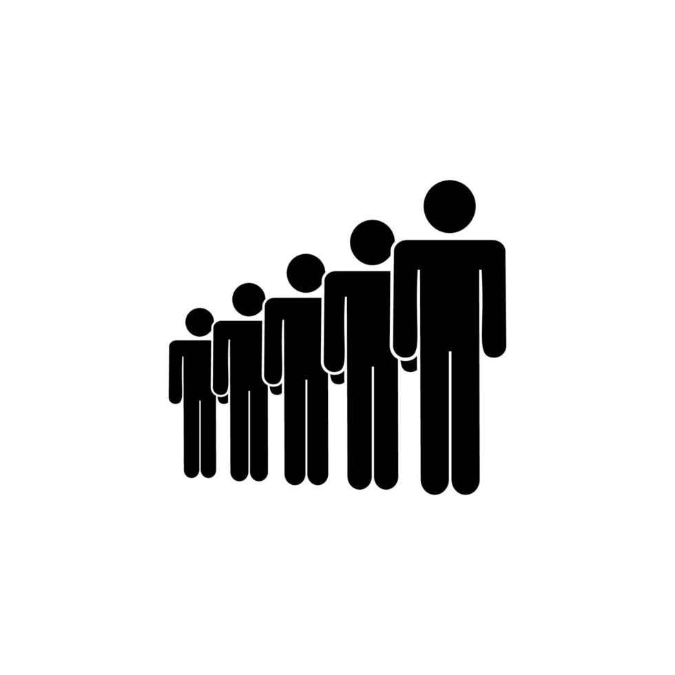 people, rank vector icon