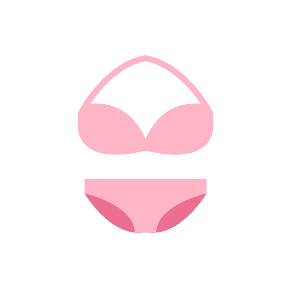 Swimsuit, clothes vector icon