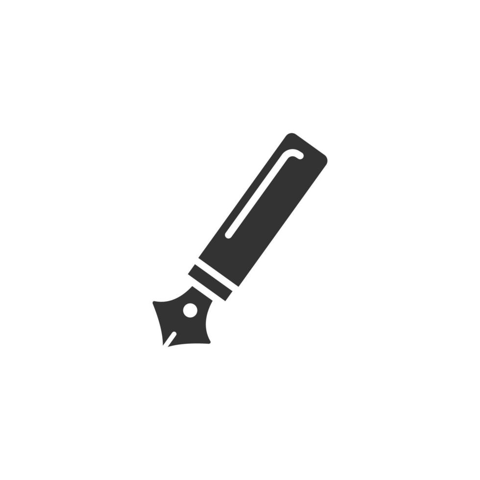 Pen, tool vector icon