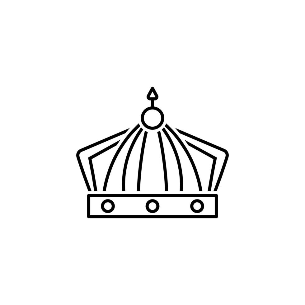 Crown vector icon