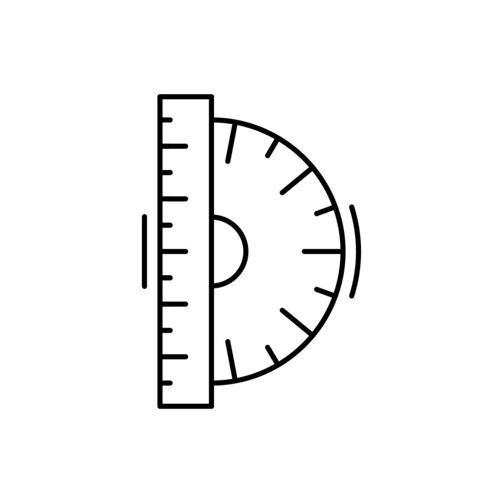 Ruler vector icon