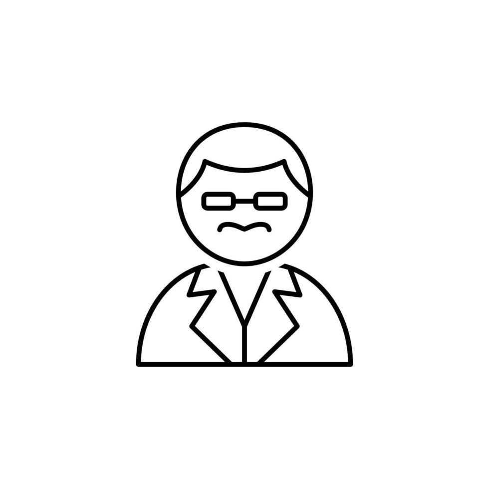 scientist vector icon