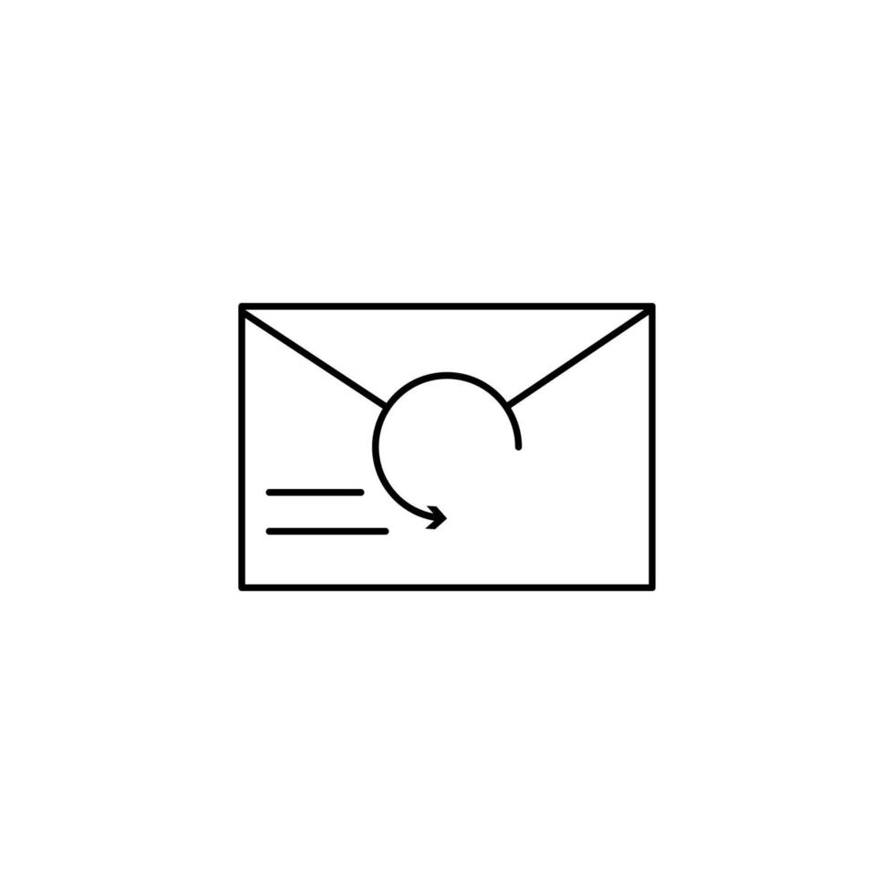 Message, email, send vector icon