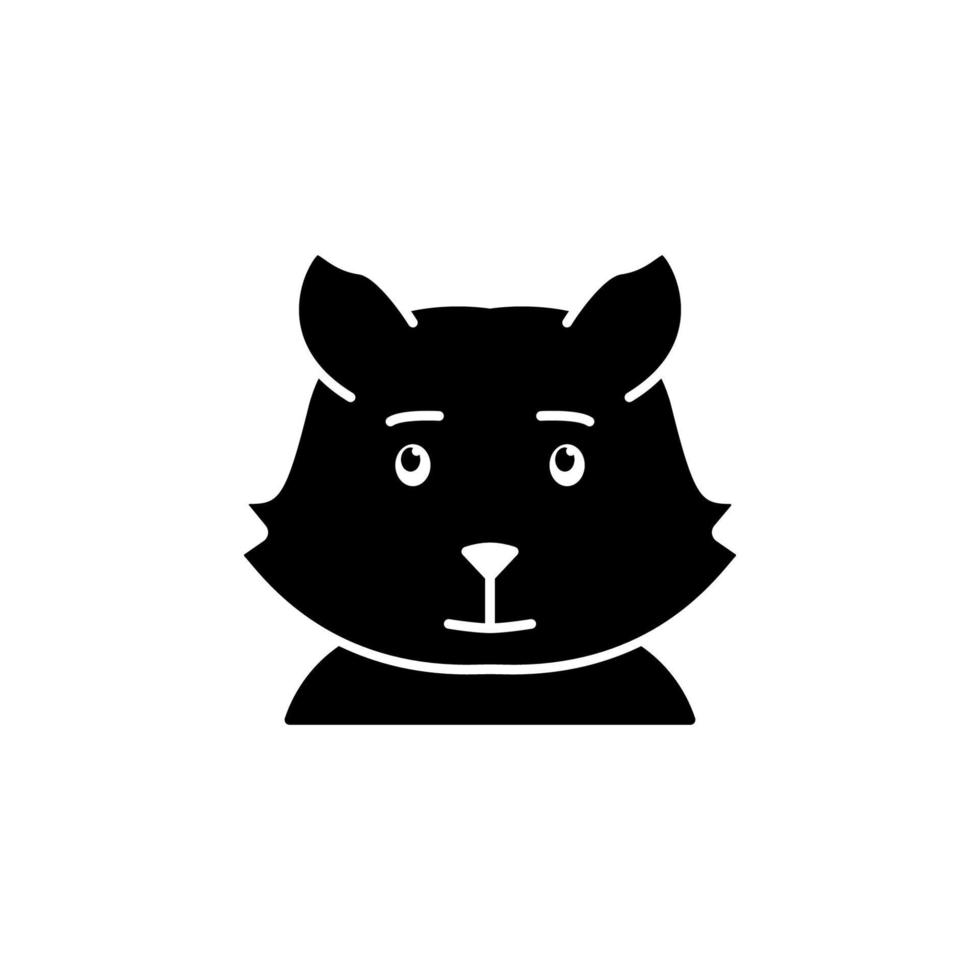 Cat, animal vector icon