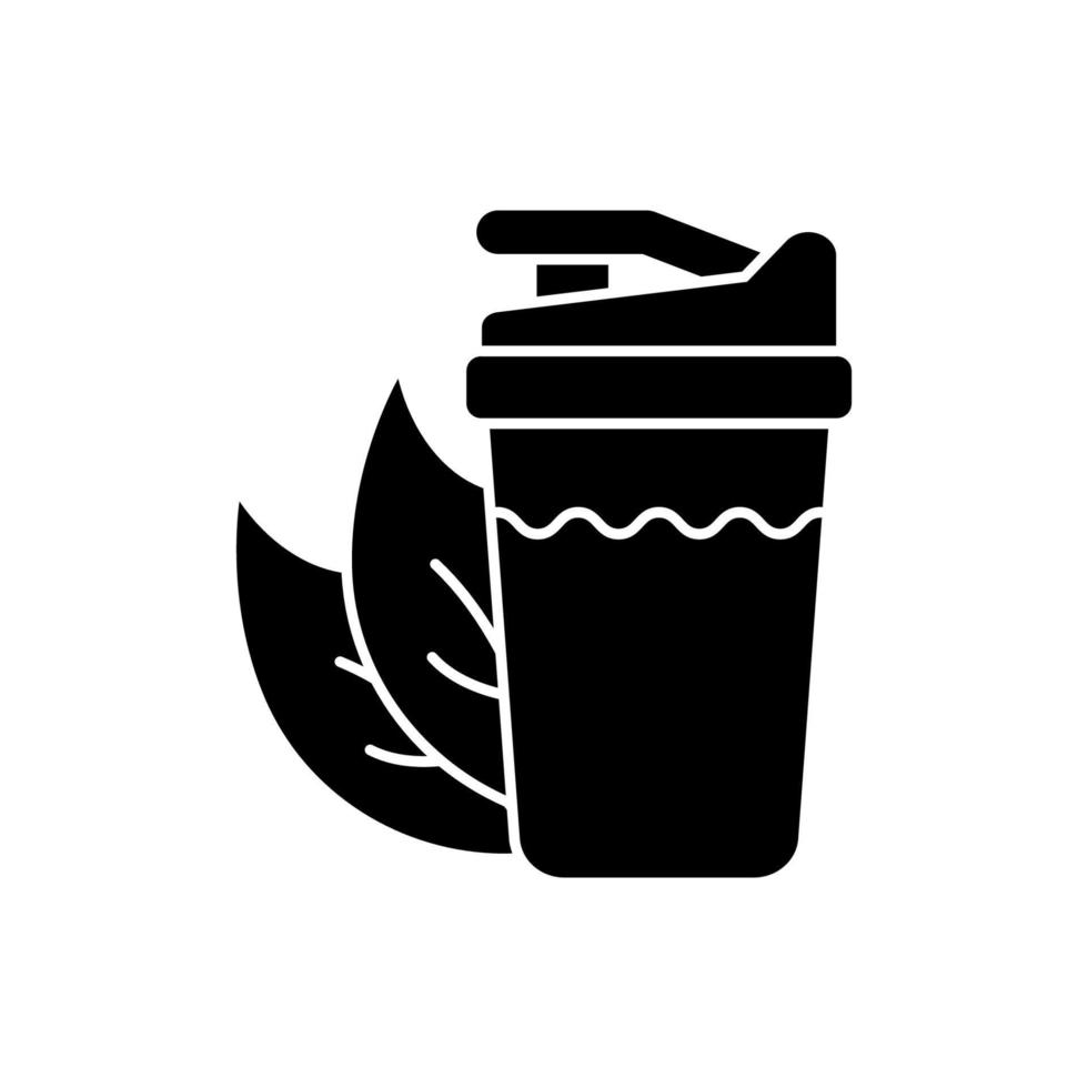 Herbal tea diet vector icon